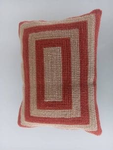 Almofada ponto de cruz R1
