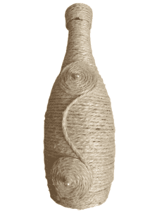 Garrafa Decorativa em Juta R1