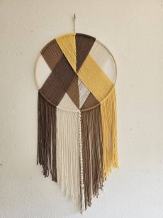 Pendente Decorativo em Macramé Grande A1
