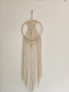 Pendente Decorativo em Macramé A1