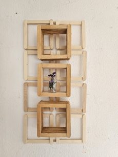 Painel Decorativo em Madeira Artesanal A1