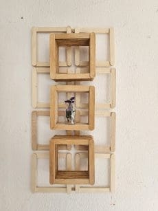 Painel Decorativo em Madeira Artesanal A1