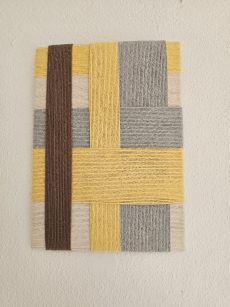 Painel Decorativo Artesanal em Fio de Macramé A1