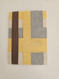 Painel Decorativo Artesanal em Fio de Macramé A1