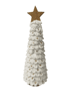 Árvore Branca com Estrela Dourada A1